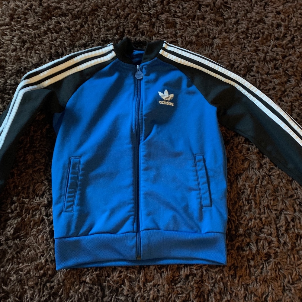 Adidas youth track jacket